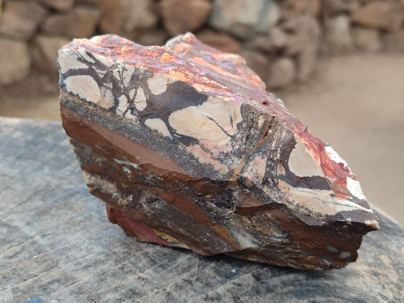 Natural Nguni Jasper Cobbed Specimens x 3 From Northern Cape, South Africa - Toprock Gemstones and Minerals 