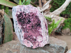 Natural Large Cabinet Size Spherocobaltite Specimen with Heterogenite x 1 From Musonoi Mine, Congo - Toprock Gemstones and Minerals 