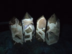 Polished and Natural Septerye Sauvage Display Crystals x 4 From Mahajanga, Madagascar - Toprock Gemstones and Minerals 