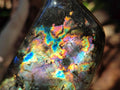 Polished Spectrolite Labradorite Standing Display Pieces x 6 From Madagascar - Toprock Gemstones and Minerals 