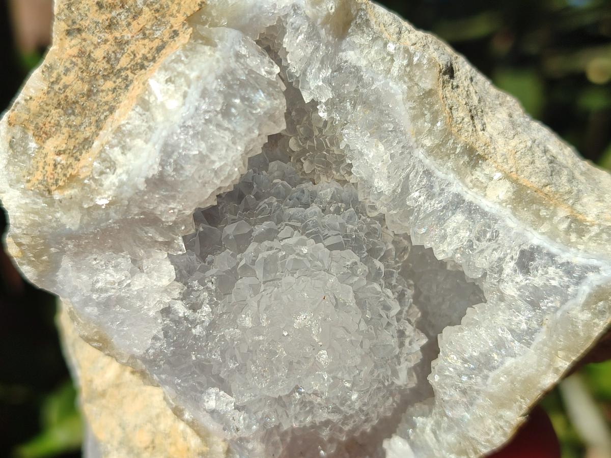 Natural Blue Lace Agate Geode Specimens x 12 From Nsanje, Malawi - Toprock Gemstones and Minerals 