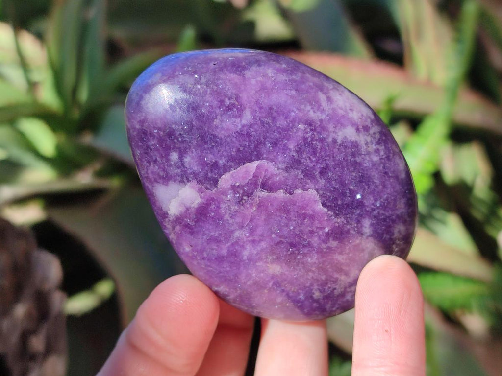 Polished Lepidolite Free Forms x 12 From Zimbabwe - Toprock Gemstones and Minerals 
