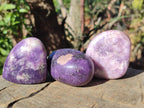Polished Lepidolite Free Forms x 12 From Zimbabwe - Toprock Gemstones and Minerals 