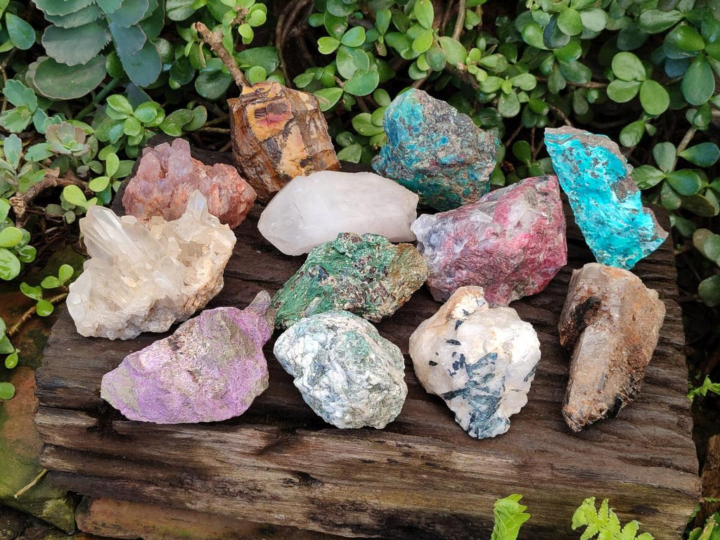 Natural Multi Mineral Specimens x 12 From Southern Africa - Toprock Gemstones and Minerals 