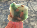 Polished One Side Mtorolite Chrysoprase Slices x 24 From Mutorashanga, Zimbabwe - Toprock Gemstones and Minerals 