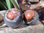 Polished Polychrome Jasper Spheres x 4 From Androka, Madagascar - Toprock Gemstones and Minerals 