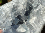 Natural Blue Celestite Specimens x 2 From Sakoany, Madagascar - Toprock Gemstones and Minerals 