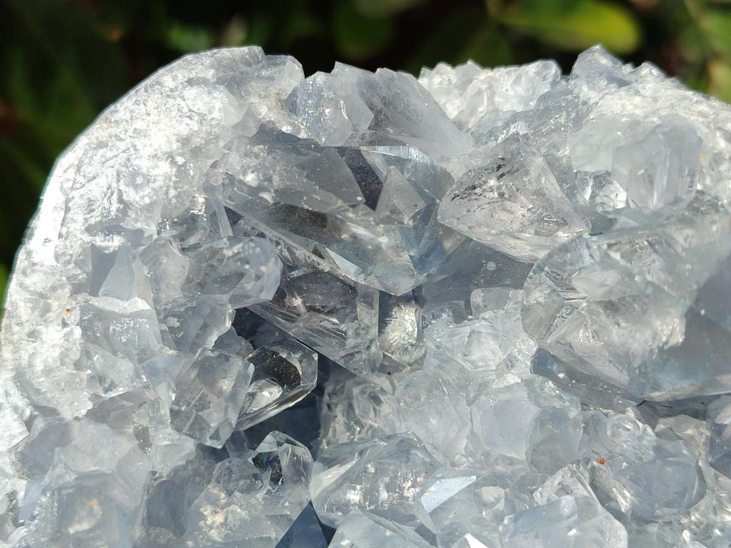 Natural Blue Celestite Specimens x 2 From Sakoany, Madagascar - Toprock Gemstones and Minerals 