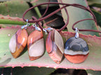Hand Made Mix of Polychrome Jasper and Smokey Quartz Necklaces x 12 From Madagascar - Toprock Gemstones and Minerals 