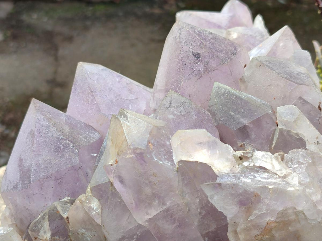 Natural XL Jacaranda Amethyst Cluster x 1 From Mumbwa, Zambia - Toprock Gemstones and Minerals 