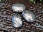 Polished Large Basalt Pharaoh Stone Galets x 3 From Iron Duke Mine, Zimbabwe - Toprock Gemstones and Minerals 