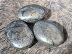 Polished Large Basalt Pharaoh Stone Galets x 3 From Iron Duke Mine, Zimbabwe - Toprock Gemstones and Minerals 