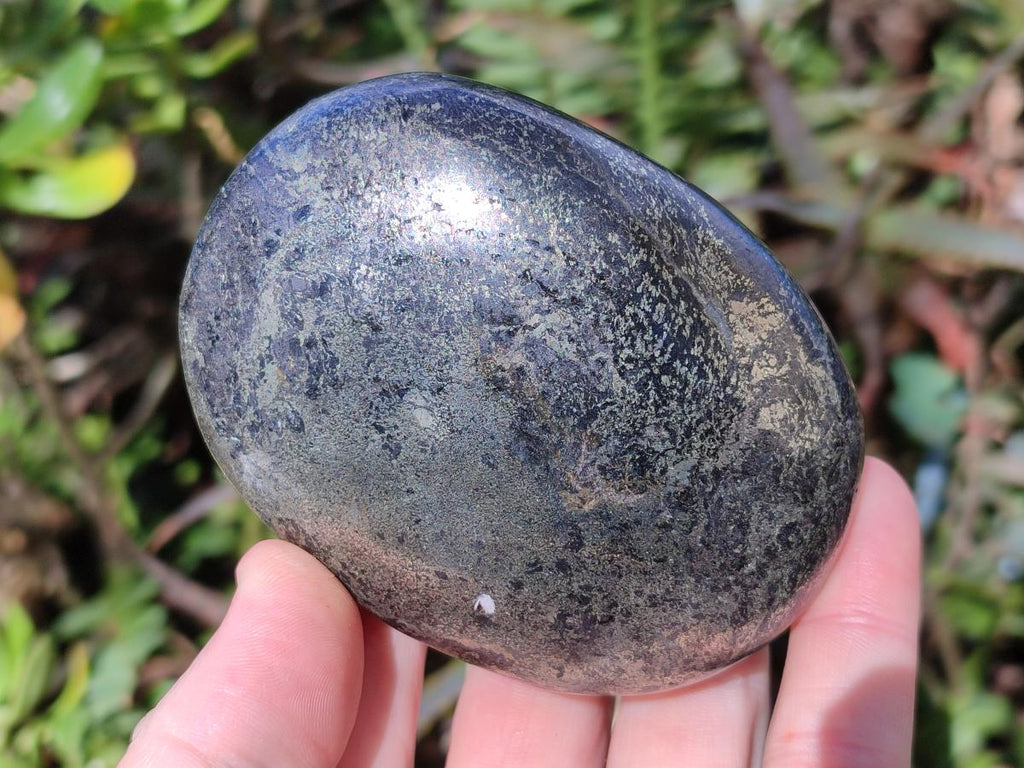 Polished Large Basalt Pharaoh Stone Galets x 3 From Iron Duke Mine, Zimbabwe - Toprock Gemstones and Minerals 