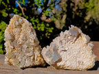 Natural Cubic Fluorite Specimens with Sprays of Acicular Quartz x 12 From Khorixas, Namibia - Toprock Gemstones and Minerals 