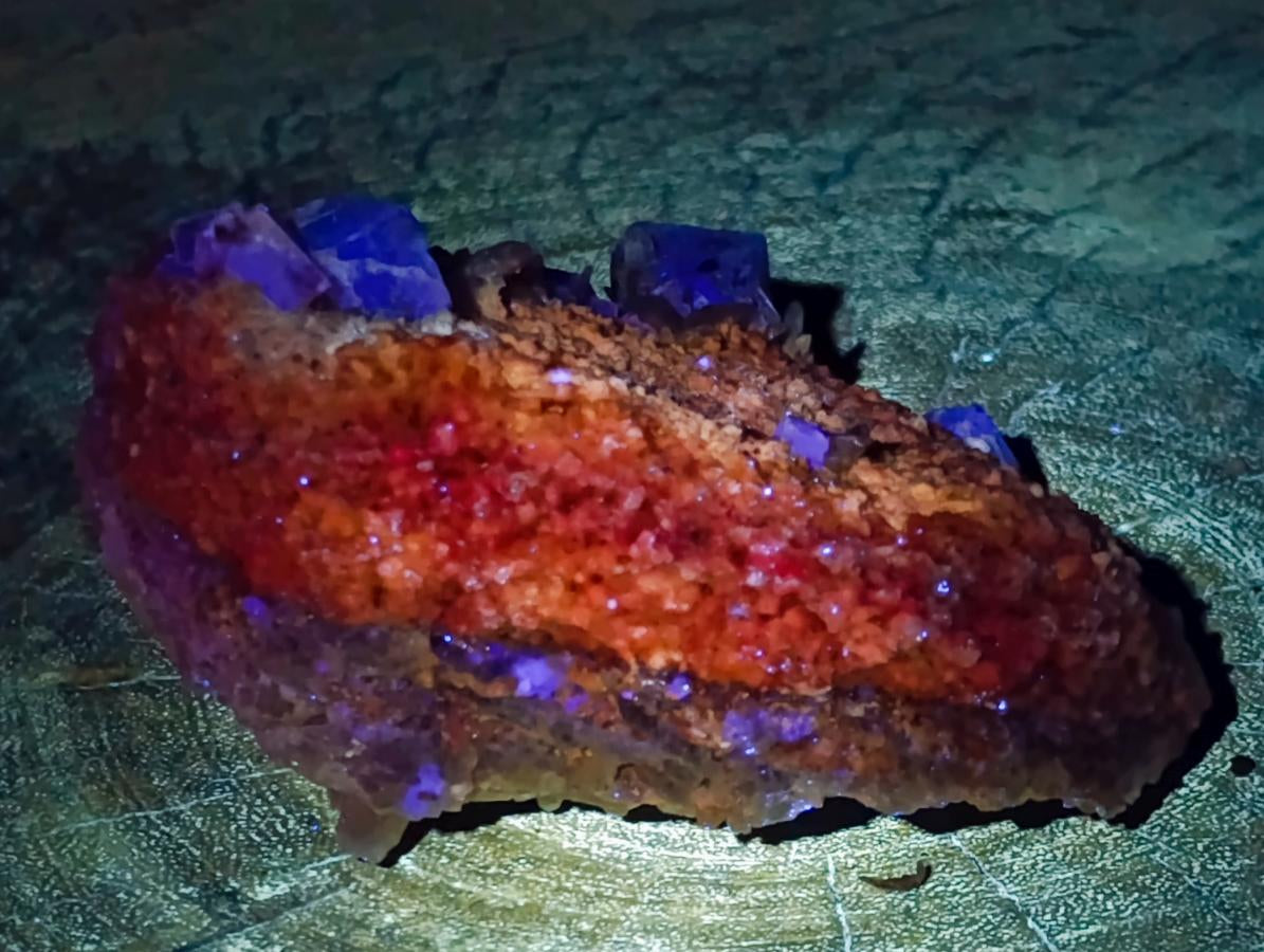 Natural Cubic Fluorite Specimens with Sprays of Acicular Quartz x 12 From Khorixas, Namibia - Toprock Gemstones and Minerals 