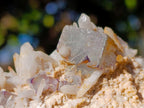 Natural Cubic Fluorite Specimens with Sprays of Acicular Quartz x 12 From Khorixas, Namibia - Toprock Gemstones and Minerals 
