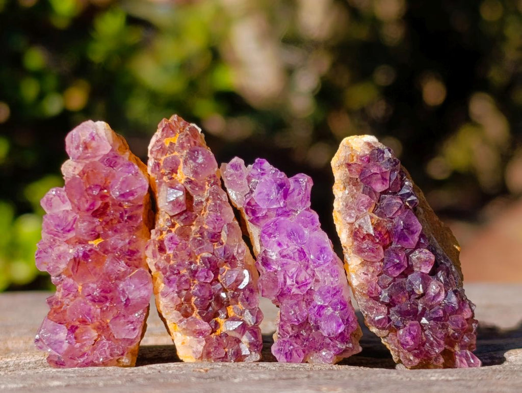 Natural Spirit Amethyst Clusters x 87 From Boekenhouthoek, South Africa - Toprock Gemstones and Minerals 