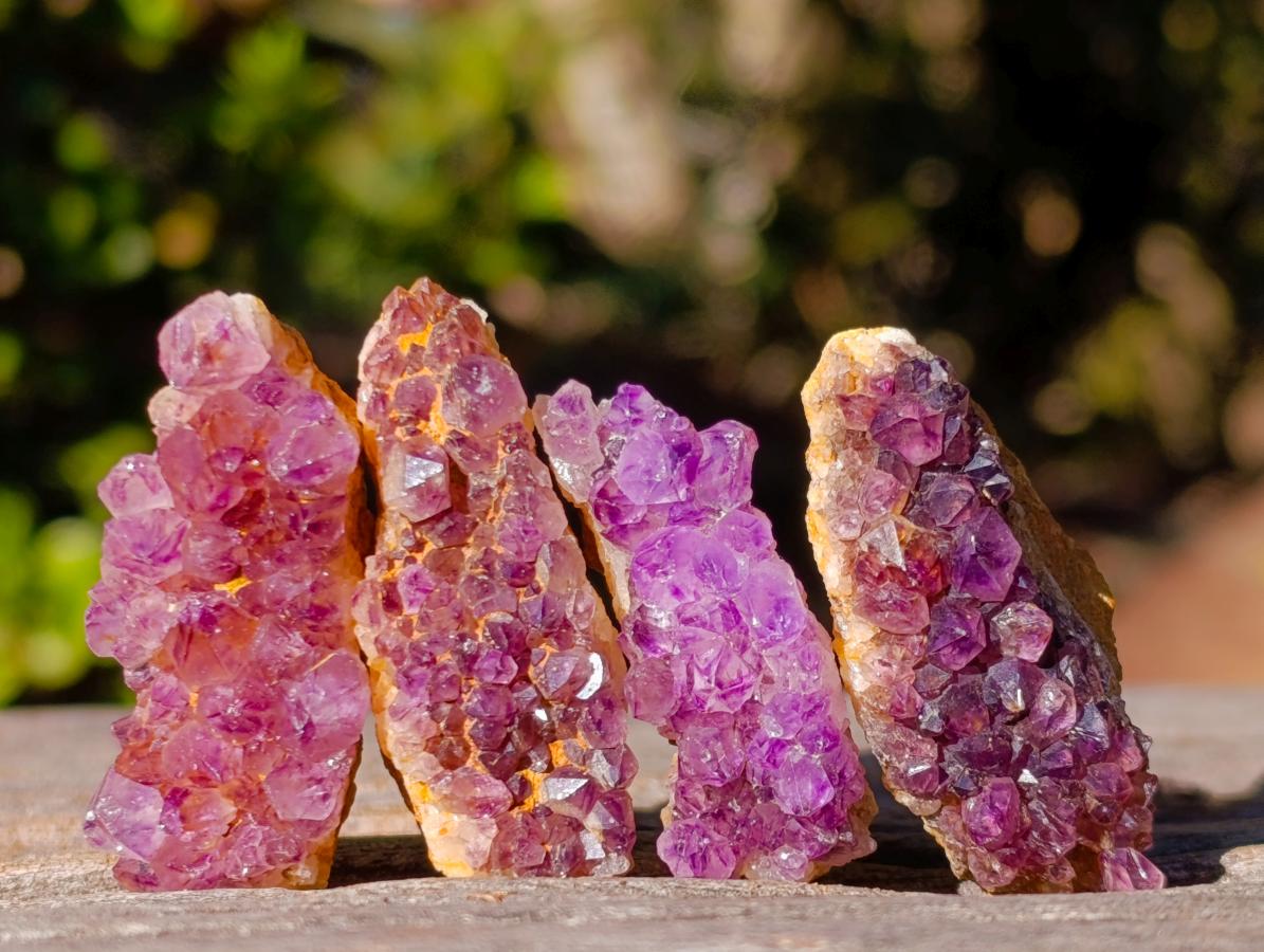 Natural Spirit Amethyst Clusters x 87 From Boekenhouthoek, South Africa - Toprock Gemstones and Minerals 