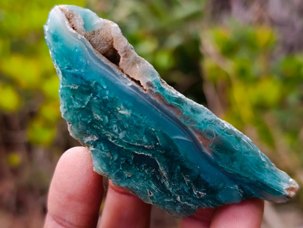 Polished One Side Mtorolite Chrysoprase Slices x 35 From Mutorashanga, Zimbabwe - Toprock Gemstones and Minerals 