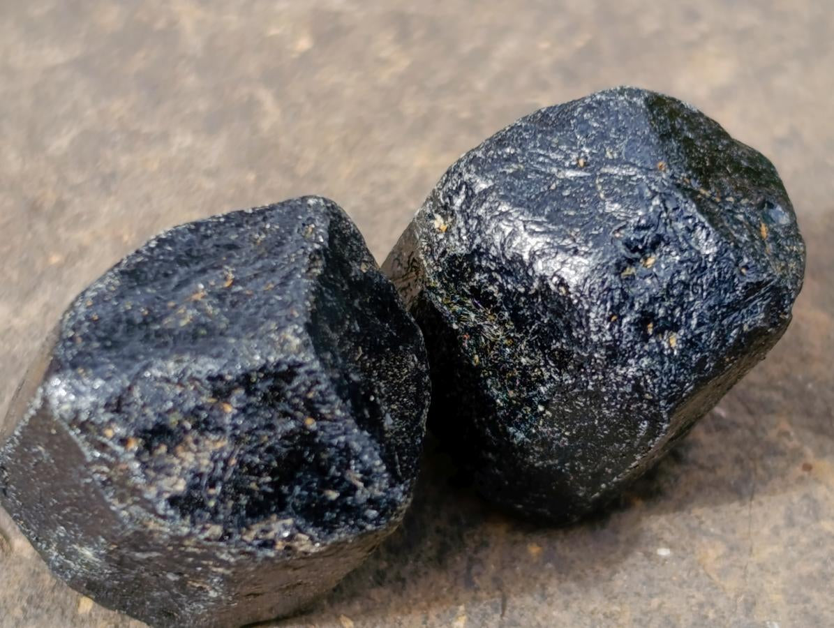 Natural Schorl Black Tourmaline Crystals x 215 From Zimbabwe - Toprock Gemstones and Minerals 