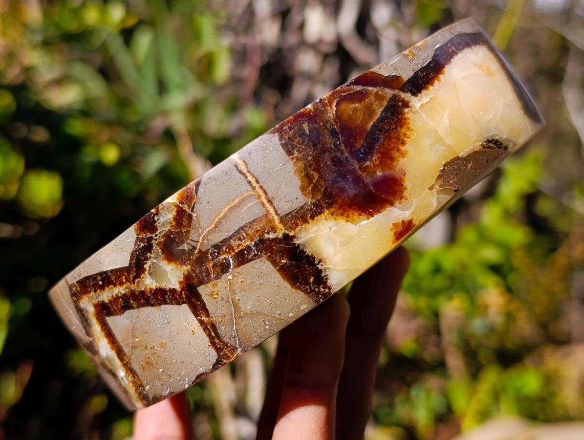 Polished Septerye Bowls x 2 From Mahajanga, Madagascar - Toprock Gemstones and Minerals 