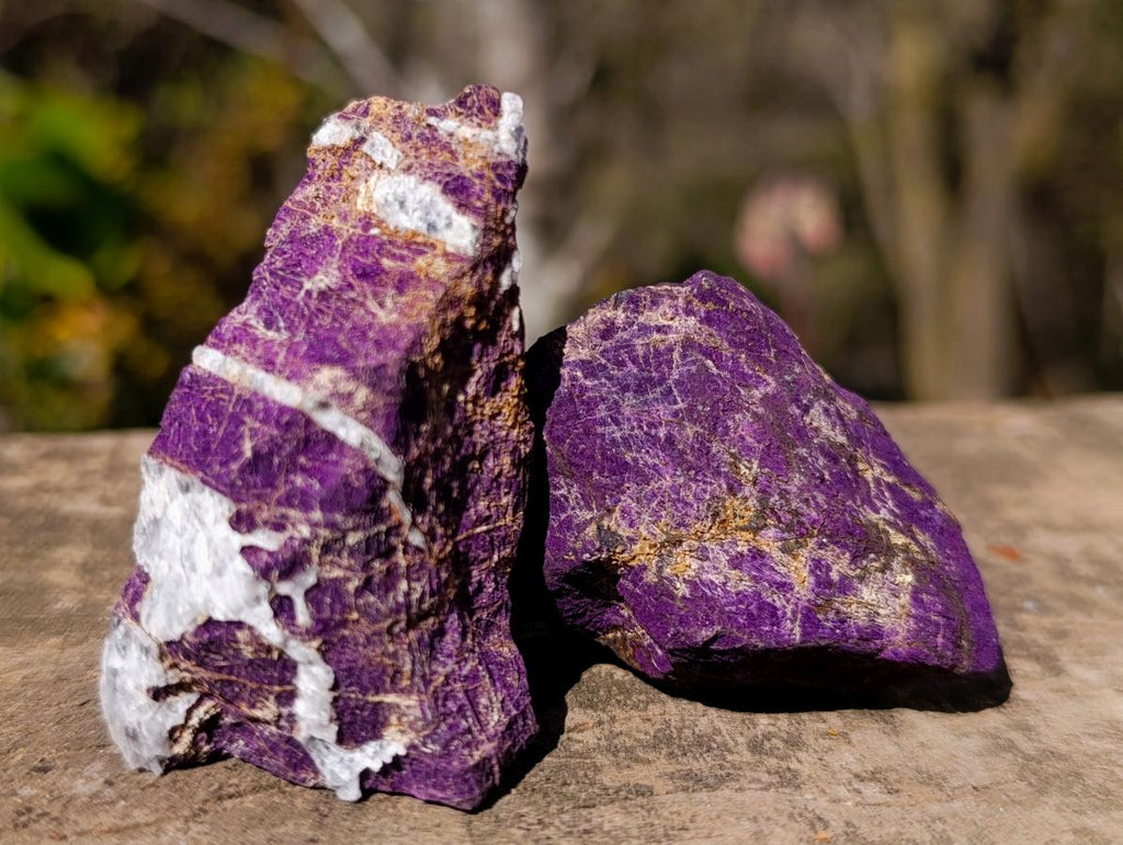 Natural Metallic Cobbed Purpurite Specimens x 20 From Erongo, Namibia - Toprock Gemstones and Minerals 