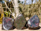 Polished Chrome Verdite Gemstone Standing Display Pieces and Free Forms x 12 From Zimbabwe - Toprock Gemstones and Minerals 