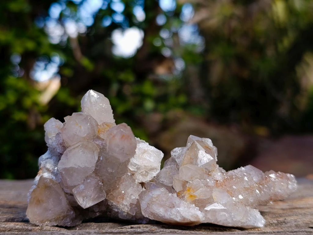 Natural Smokey Spirit Quartz Clusters with Hematoid Coating x 35 From Boekenhouthoek, South Africa - Toprock Gemstones and Minerals 