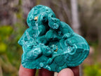 Natural Botryoidal Malachite Specimens x 12 From Congo - Toprock Gemstones and Minerals 