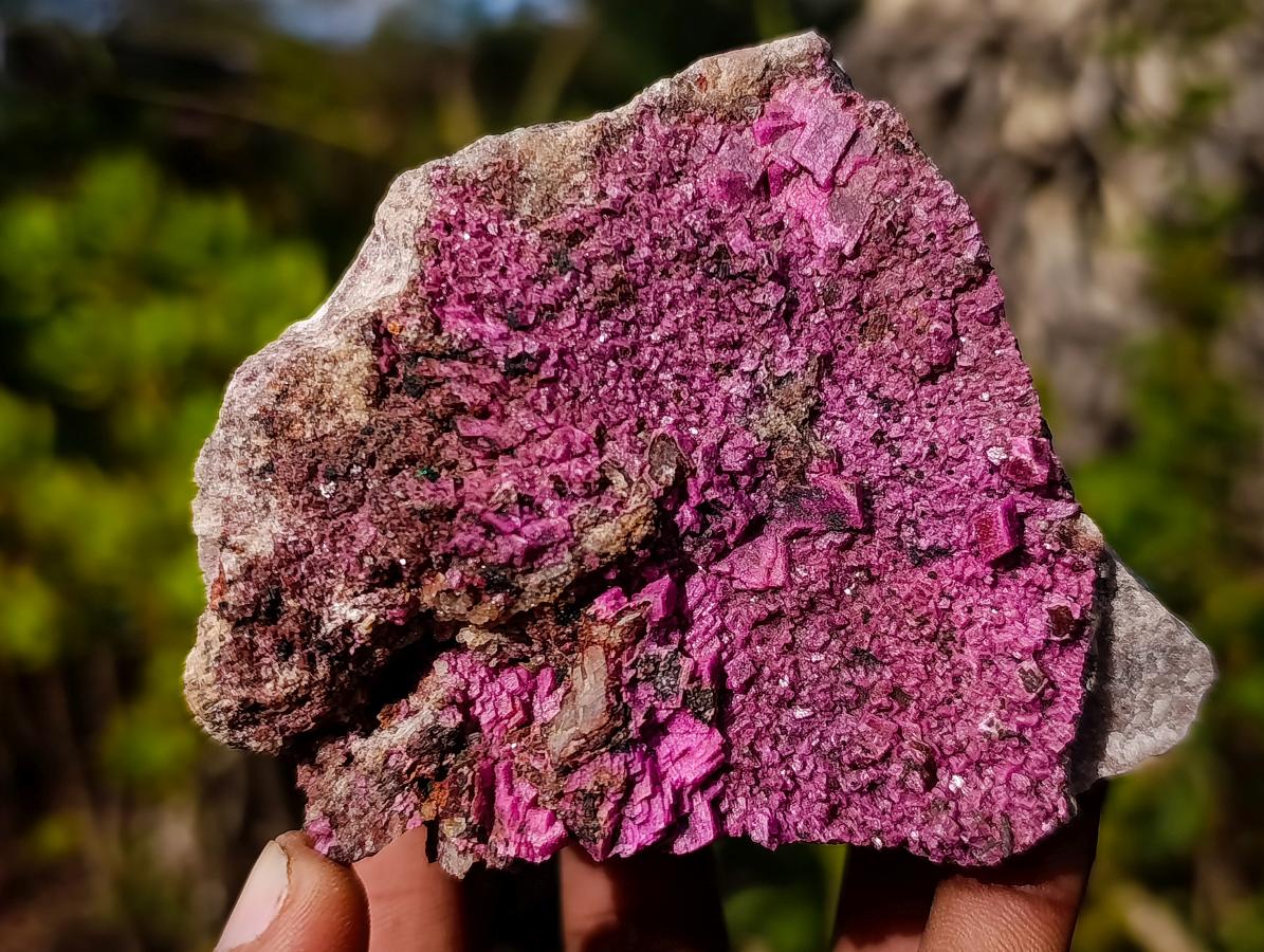 Natural Salrose Cobaltoan Dolomite Specimens x 3 From Kakanda, Congo - Toprock Gemstones and Minerals 