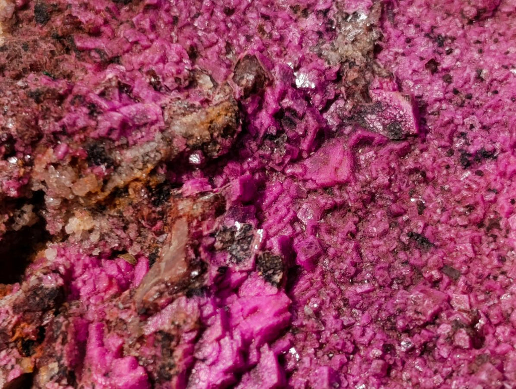 Natural Salrose Cobaltoan Dolomite Specimens x 3 From Kakanda, Congo - Toprock Gemstones and Minerals 