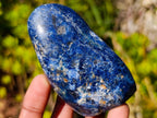 Polished Dumortierite Standing Display Pieces x 6 From Madagascar - Toprock Gemstones and Minerals 
