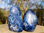Polished Dumortierite Standing Display Pieces x 6 From Madagascar - Toprock Gemstones and Minerals 