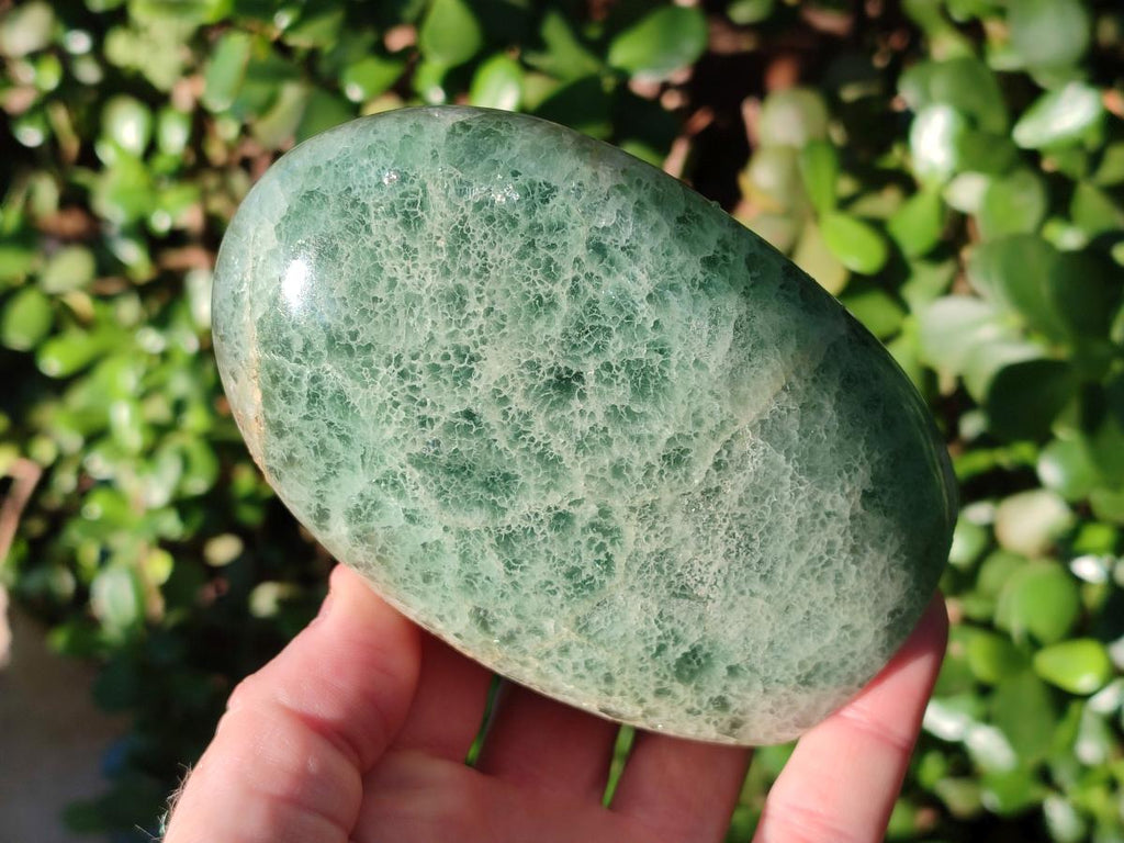 Polished Green Fluorite Standing Display Pieces x 2 From Madagascar - Toprock Gemstones and Minerals 