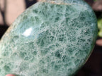 Polished Green Fluorite Standing Display Pieces x 2 From Madagascar - Toprock Gemstones and Minerals 