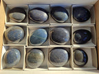 Polished Lazulite Galets x 12 From Madagascar - Toprock Gemstones and Minerals 