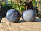 Polished Lazulite Galets x 12 From Madagascar - Toprock Gemstones and Minerals 