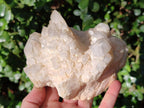 Natural Cascading "Anananas" Candle Quartz Crystal Clusters x 3 From Antsirabe, Madagascar - Toprock Gemstones and Minerals 
