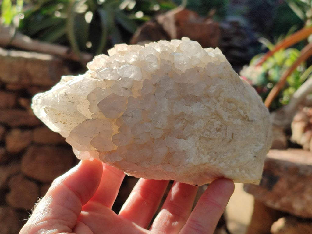Natural Cascading "Anananas" Candle Quartz Crystal Clusters x 3 From Antsirabe, Madagascar - Toprock Gemstones and Minerals 