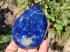 Polished Dumortierite Standing Display Pieces x 4 From Madagascar - Toprock Gemstones and Minerals 