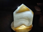 Polished Banded Agate House Shaped Slices x 6 From Madagascar - Toprock Gemstones and Minerals 