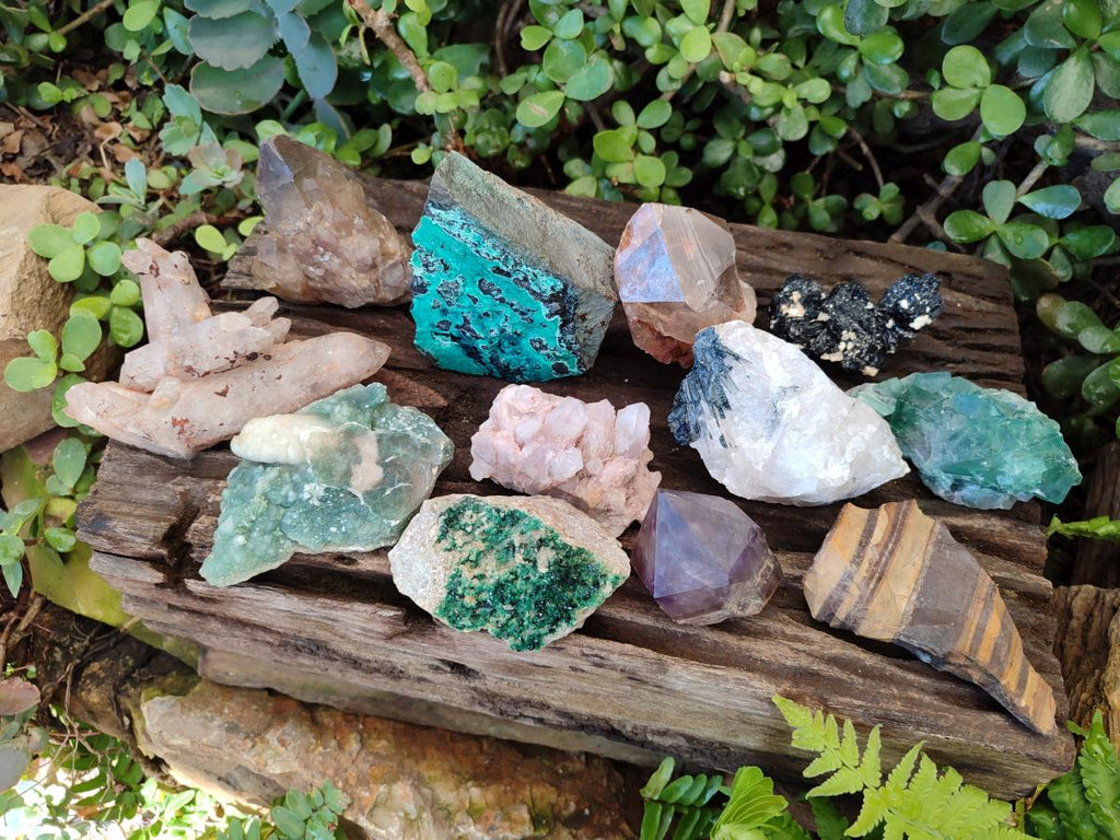 Natural Multi Mineral Specimens x 12 From Southern Africa - Toprock Gemstones and Minerals 