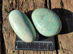 Polished Large Amazonite Free Forms x 12 From Zimbabwe - Toprock Gemstones and Minerals 