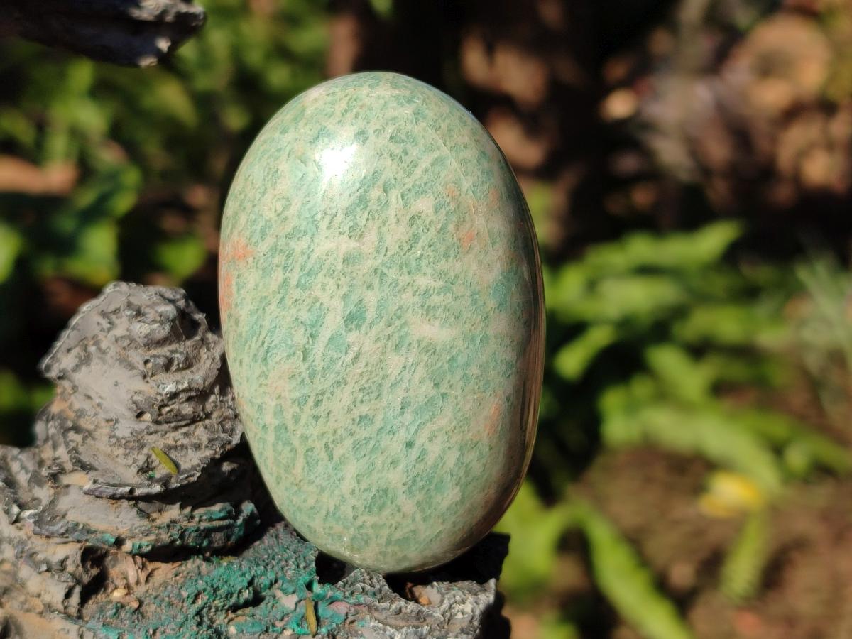 Polished Large Amazonite Free Forms x 12 From Zimbabwe - Toprock Gemstones and Minerals 