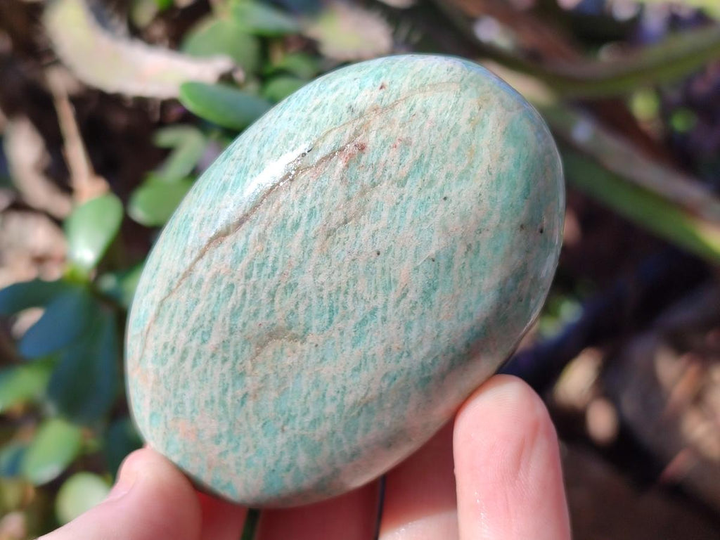 Polished Large Amazonite Free Forms x 12 From Zimbabwe - Toprock Gemstones and Minerals 