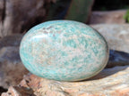Polished Large Amazonite Free Forms x 12 From Zimbabwe - Toprock Gemstones and Minerals 