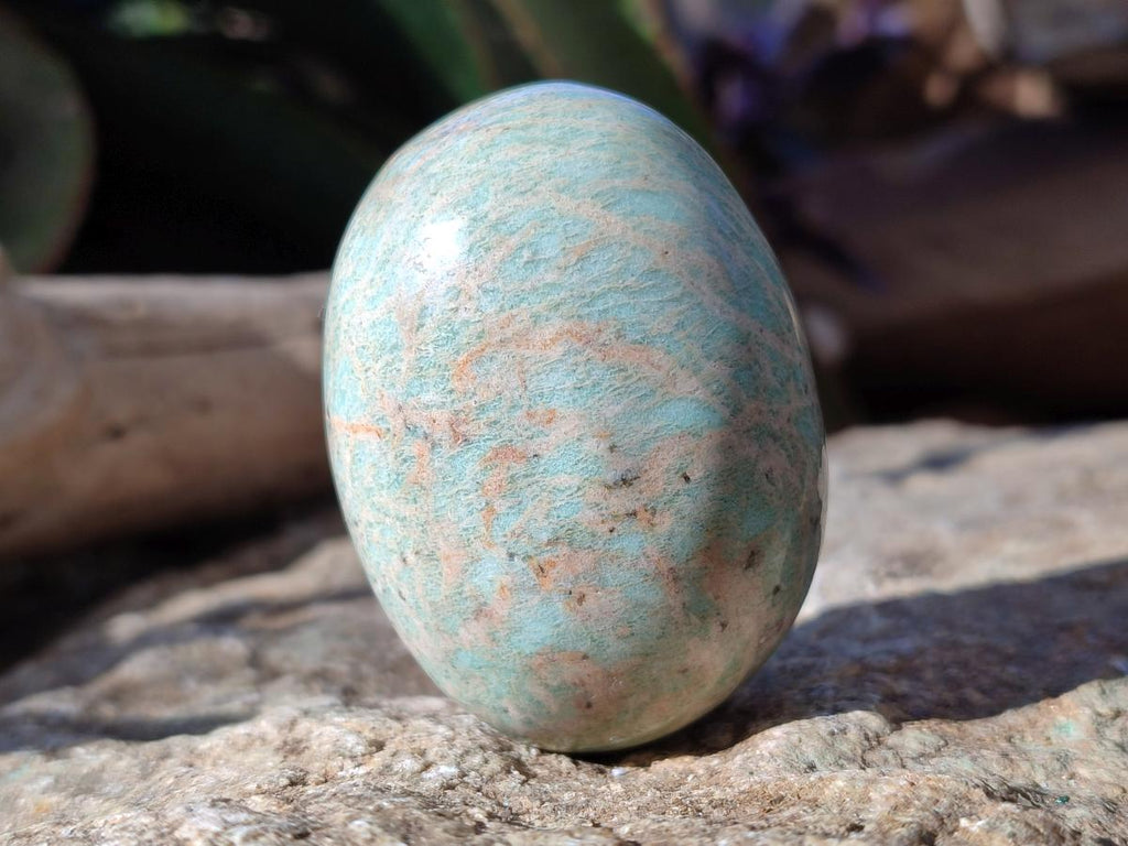Polished Large Amazonite Free Forms x 12 From Zimbabwe - Toprock Gemstones and Minerals 