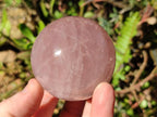 Polished Gemmy Star Rose Quartz Spheres x 5 From Madagascar - Toprock Gemstones and Minerals 