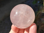 Polished Gemmy Star Rose Quartz Spheres x 5 From Madagascar - Toprock Gemstones and Minerals 