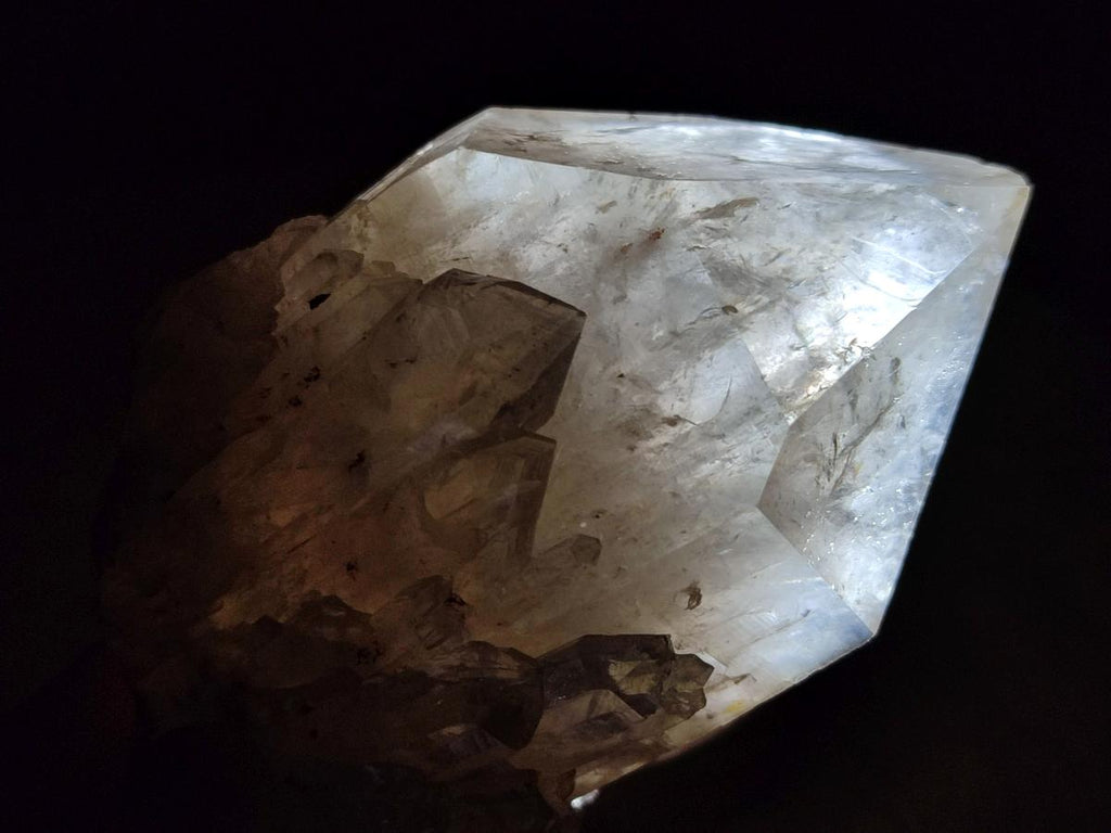 Natural Cascading Clear Luena Quartz Crystals and Clusters x 4 From Luena, Congo - Toprock Gemstones and Minerals 